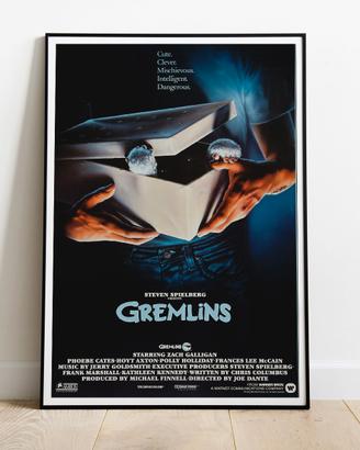 #287 - Poster Locandina Film "Gremlins 1-2"