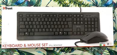 Tastiera e mouse Trust per Windows e Mac OS nuovi