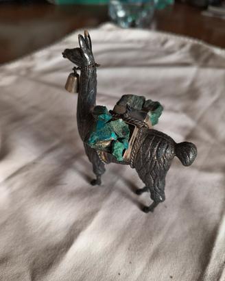 statuetta lama in argento 925