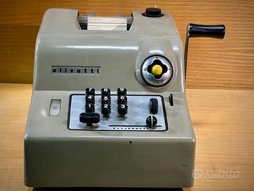 Calcolatrice meccanica Olivetti