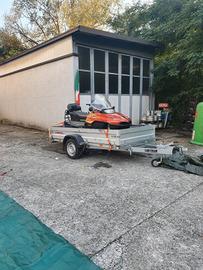 motoslitta + carrello