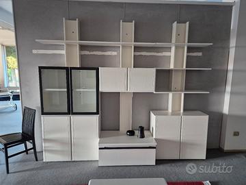 Soggiorno laccato Bianco e Nero