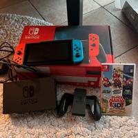 Nintendo Switch joy R/B + RingFit + Supermario