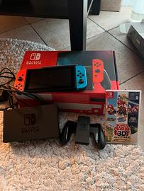 Nintendo Switch joy R/B + RingFit + Supermario