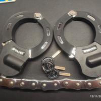 catena antifurto bici/monopattino con manette