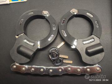 catena antifurto bici/monopattino con manette