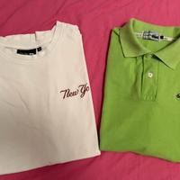 polo t-shirt lacoste new era originali