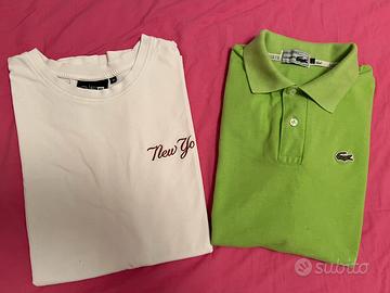 polo t-shirt lacoste new era originali