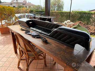 Nissan navara d40 paraurti posteriore nero