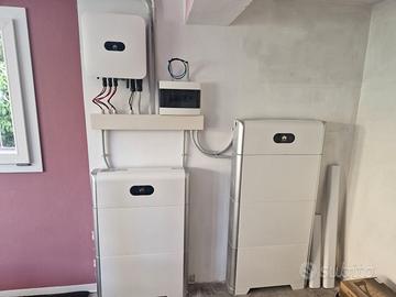 Kit 15kw batteria 8kw litio fotovoltaico ad isola