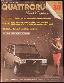 Quattroruote 364 02-1986 Ferrari Testarossa-Toyota