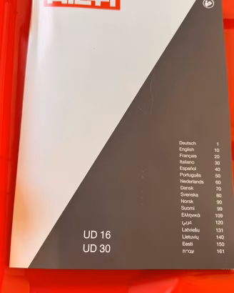 TRAPANO AVVITATORE UD 16