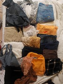 lotto abbigliamento donna diverse taglie anni 2000