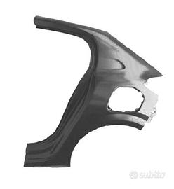 PARAFANGO FIANCATA POSTERIORE PEUGEOT 208 DAL 2019