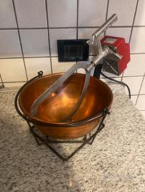 Paiolo in rame per polenta