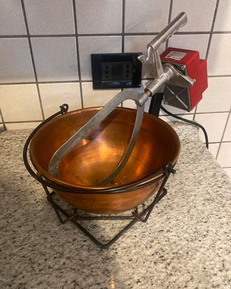 Paiolo in rame per polenta