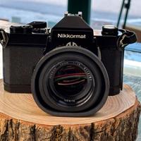 Nikkormat FT3 corredo analogico.