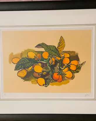 Renato guttuso litografia quadro