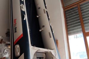 Gommone 3,50 con pagliolato in alluminio,come nuov
