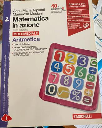 Libro di ARITMETICA di seconda media