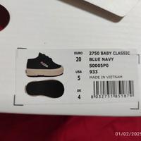 Superga blu n. 20