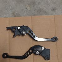 Coppia leve freno e frizione universali nere