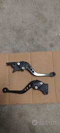 Coppia leve freno e frizione universali nere