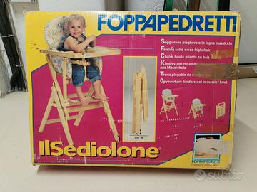 SEGGIOLONE FOPPAPEDRETTI - COME NUOVO