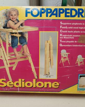 SEGGIOLONE FOPPAPEDRETTI - COME NUOVO