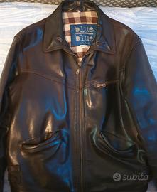 Giubbotto in vera pelle marrone