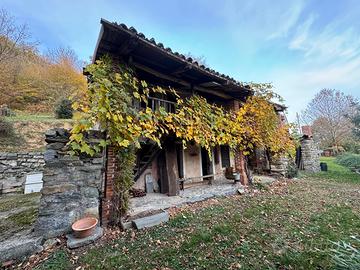 Cascina con terreno e rustici