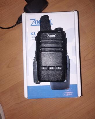 COPPIA walkie talkie Zodiac K3 PMR 446Mhz