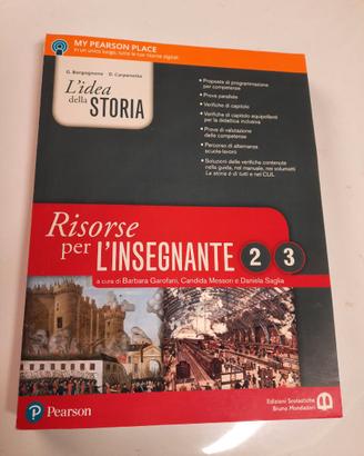 LIBRO L'IDEA DELLA STORIA X INSEGNANTI