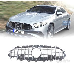 GRIGLIA PER MERCEDES W257 18-24 LOOK GTR NERO CROM