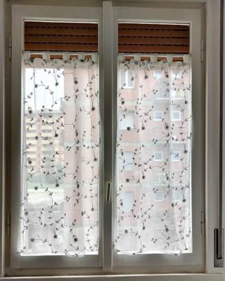 tenda 60x120cm con asta estensibile per finestra