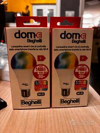 10 LAMPADINE BEGHELLI E-DOM WIFI NUOVE! CON SCATOL