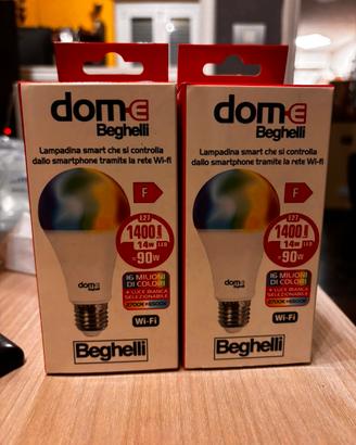 10 LAMPADINE BEGHELLI E-DOM WIFI NUOVE! CON SCATOL
