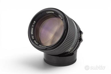 Canon New FD 85mm F/1.8 MF Portrait Lens +++