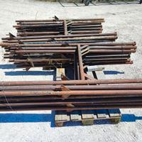 Ponteggio impalcatura cavalletti correnti tubi