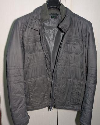 Bomber Benetton Grigio Trapuntato Uomo - TG 52