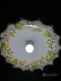 Lampadario in ceramica 