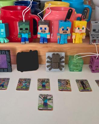 sorprese kinder joy minecraft 