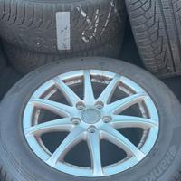 Cerchi e gomme in lega audi vw da 16