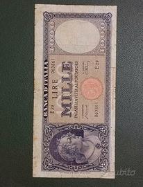 banconota 1.000 lire medusa testina 