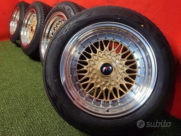 Cerchi JR Jaguar XJ Gomme Estive NEW 225 55 16