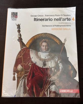 Libro "Itinerario nell'arte 4. Versione gialla"