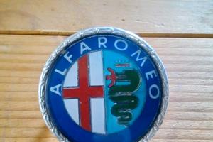 Alfa Romeo Fregio stemma scudo mascherina anni '70