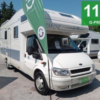 CAMPER RIMOR FORD MANSARDATO DOPPIA DINETTE 6 POST