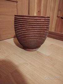 Vaso in Terracotta Vintage anni 70