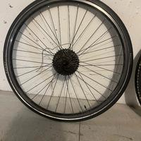 cerchi e gomme per  citybike